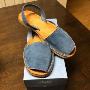Almost new! Carolina Blue Castell sling back